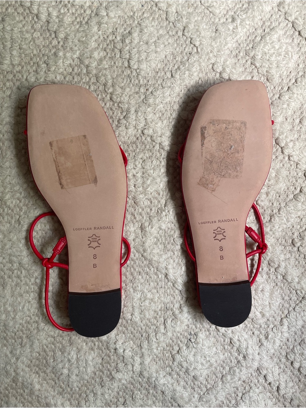 Loeffler Randall Eleanor Strappy Leather Sandals - NEW - Picture 2 of 3